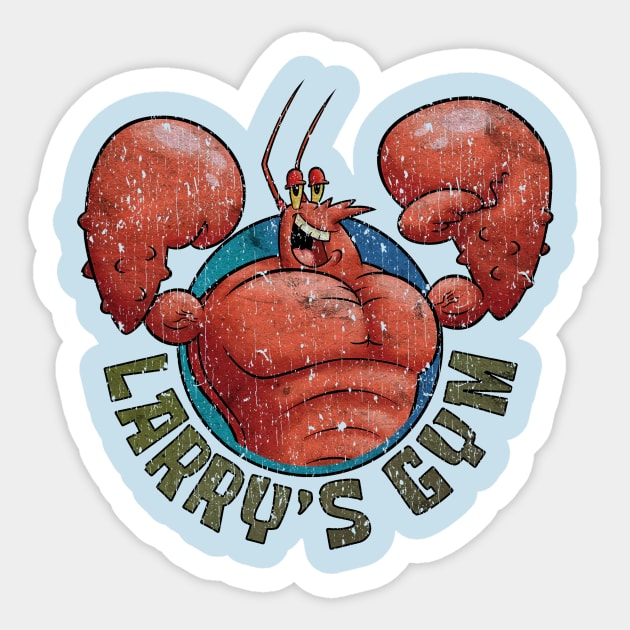 Larry's Gym Bikini Bottom Vintage Sticker by RASRAP